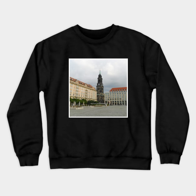 Dresden Germany sightseeing trip photography from city scape Europe trip Crewneck Sweatshirt by BoogieCreates